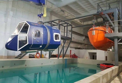 Szczecin: Nowy symulator tonącego helikoptera