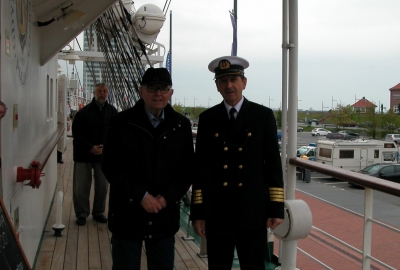 Bremerhaven - pierwszy komendant wizytuje 