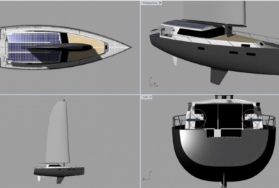 Łódź napędzana słońcem