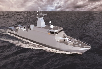 W piątek chrzest i wodowanie okrętu wojennego ORP Kormoran