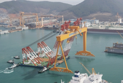 Południowokoreańska stocznia wychodzi na prostą