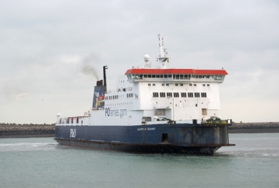 Szósty prom P&O Ferries na trasie Dover-Calais