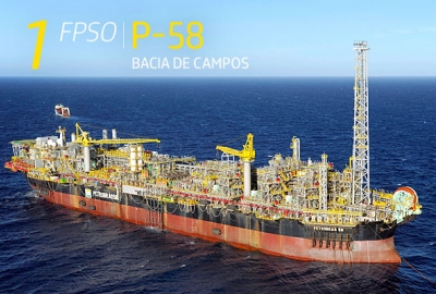 Brazylijski koncern Petrobras wstrzymuje produkcję na FPSO P-58