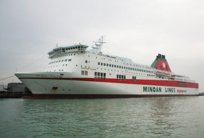 Udane pierwsze półrocze dla Minoan Lines. Firma odnotowała najlepszy wynik od 15 lat