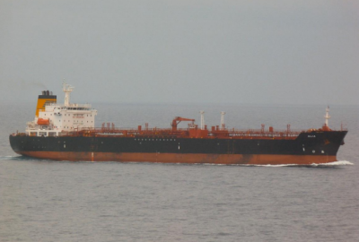 Pożar w maszynowni tankowca