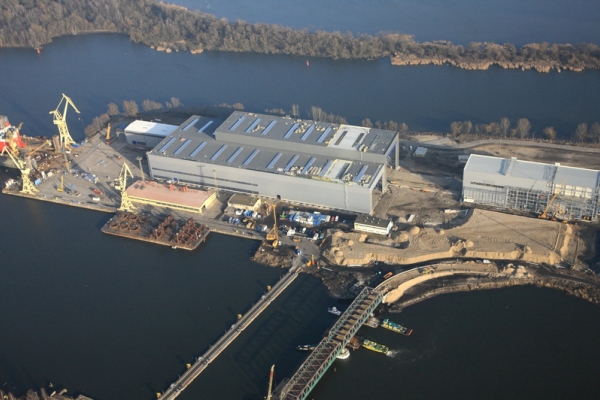 Główna hala produkcyjna na Gryfii gotowa