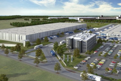 Nowoczesne centrum logistyczne DSV w Niemczech