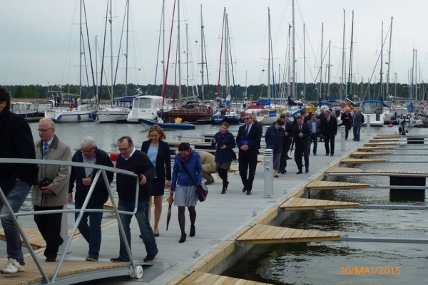 Otwarcie nowej mariny w Narodowym Centrum Żeglarstwa