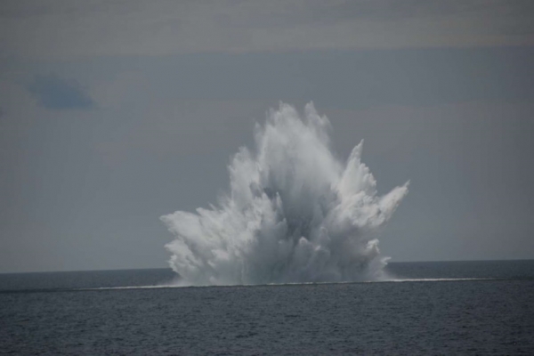 Mina morska zneutralizowana