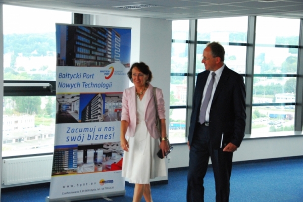 Wiceminister Jerzy Pietrewicz na Pomorzu o rozwiązaniach usprawniających transport mors...