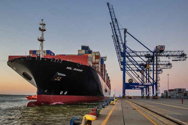 Drugie zawinięcie w ramach Aliansu G6. Do Gdańska przypłynie kontenerowiec MOL Quasar...