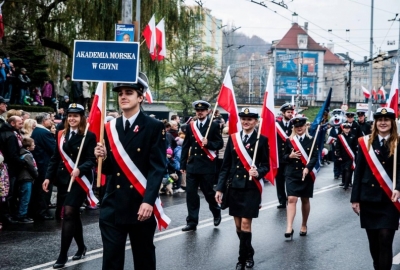Parada Niepodległości - Przyłącz się do Akademii Morskiej w Gdyni