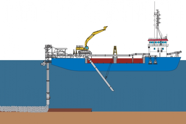 Remont podsypkowca w MSR Gryfia