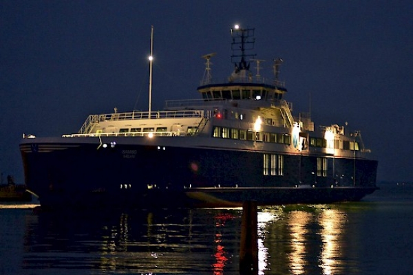 Prom wybudowany w Remontowej Shipbuilding pozostaje Samsø