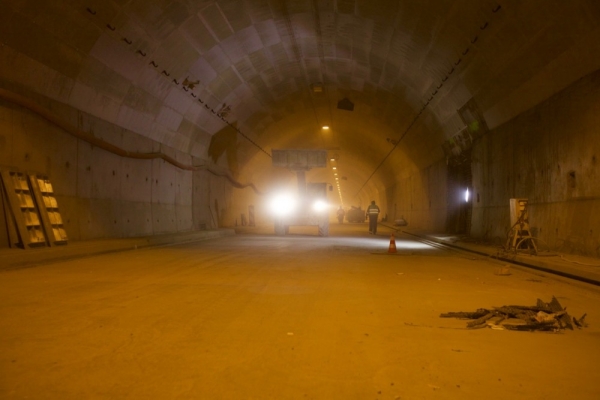 Tunel pod Martwą Wisłą: październik na budowie