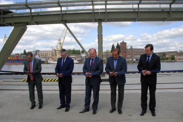 Nowe nabrzeże w szczecińskim porcie