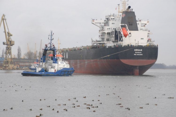 Masowiec Ornak zawinął już do Szczecina