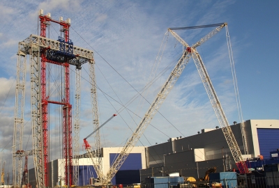 Suwnica gigant już na miejscu