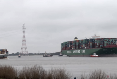 CSCL Indian Ocean: jutro czwarta próba ściągnięcia kontenerowca z mielizny