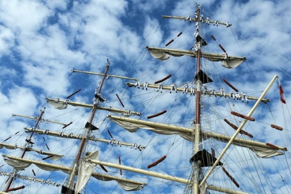 Dar Młodzieży - rusza sezon praktyk morskich