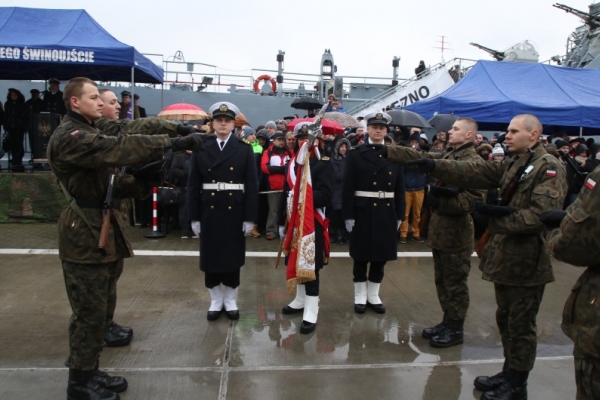 Przysięga Wojskowa w Porcie Wojennym