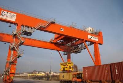 Nowy terminal kolejowy w BCT - Bałtyckim Terminalu Kontenerowym w Gdyni