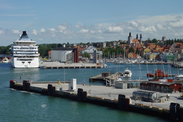 Rozpoczęto budowę nowego nabrzeża na Gotlandii