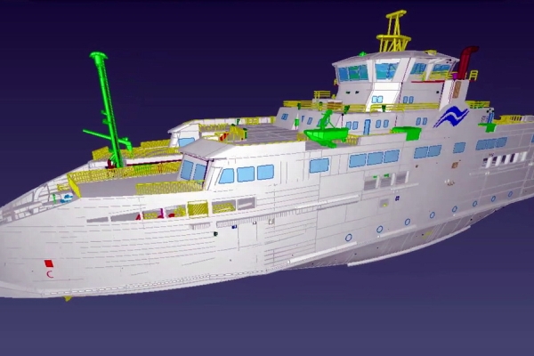 Spółka Remontowa Marine Design nagrodzona za animację 3D