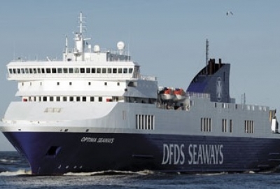 Ćwiczenia na pokładzie promu Optima Seaways