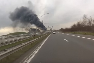 Eksplozja w Porcie w Antwerpii [VIDEO]