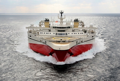 Ochrzczono trzeci ze statków sejsmicznych klasy 