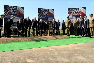 Uroczysta inauguracja budowy instalacji obrony przeciwrakietowej w Redzikowie