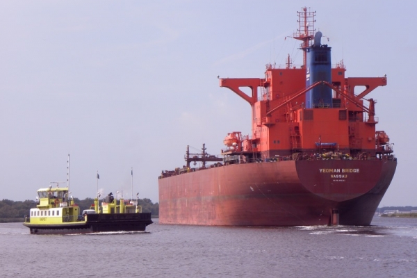 Kolizja na Łabie [VIDEO]