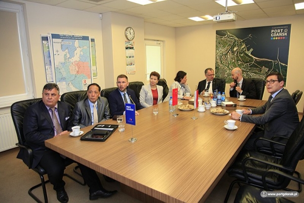 Port Gdańsk gościł kolejną delegację chińską