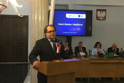 Sala Kolumnowa Sejmu. Dzień Rybaka i Wędkarza