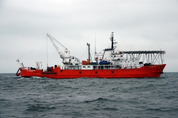 Akcja ratunkowa na statku badawczym St. Barbara