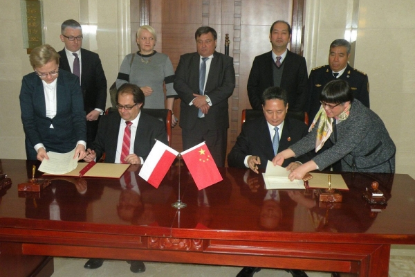 Gospodarcza wizyta szefa resortu w Chinach