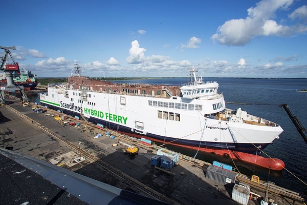 Scandlines przygotowuje się do zmian na trasie Rostock-Gedser. Ostatnie próby promu Cop...