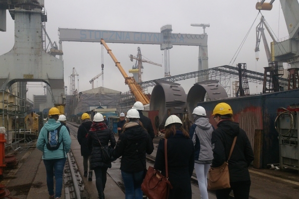 Wycieczka do stoczni CRIST
