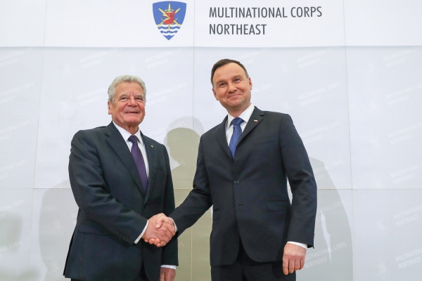 Prezydent: współpraca wojskowa między Niemcami a Polską jest zacieśniania