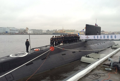 Sankt Petersburg: Przekazano szósty okręt podwodny projektu 636.3