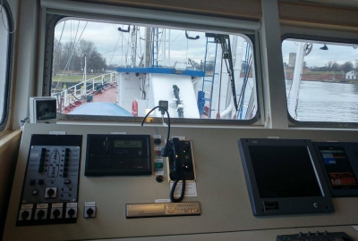 Zwiedzanie statku badawczego Oceania