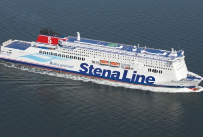 Stena Britannica ze scrubberami i z nowym malowaniem