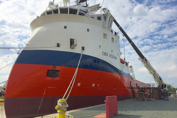 Pierwsza jednostka typu PSV z brazylijskiej stoczni Oceana