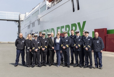 Nowy prom Scandlines został ochrzczony