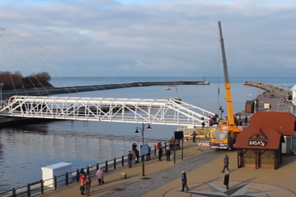 Radio Gdańsk: Wojna o kładkę w Ustce