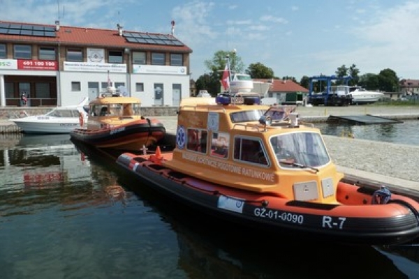 Rozpoczął się dyżur Wodnych Karetek na szlaku Wielkich Jezior Mazurskich