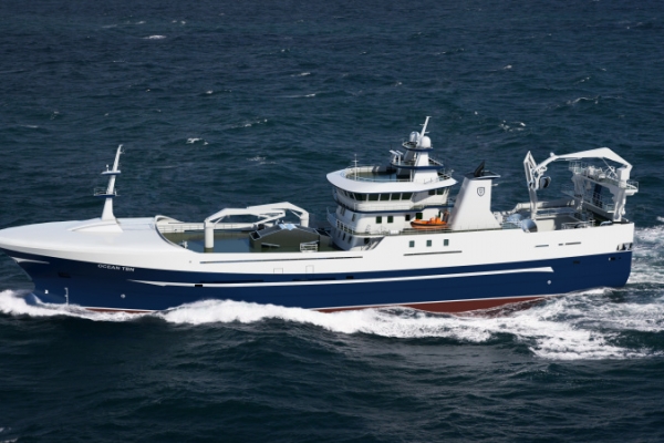 Rozpoczęto budowę trawlera dla Szkotów