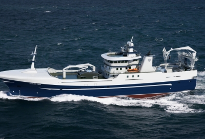 Rozpoczęto budowę trawlera dla Szkotów