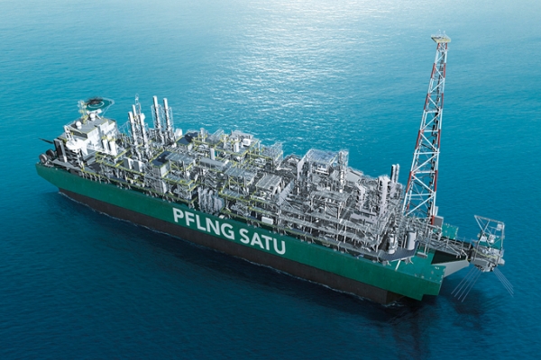 Pierwsza na świecie pływająca stacja skraplania gazu ziemnego LNG opuściła stocznię [VI...